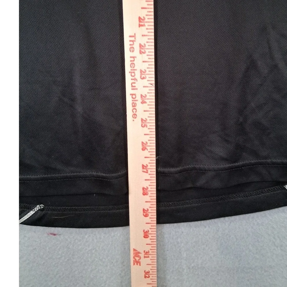 Adidas Mens Climalite Long Sleeve‎ Performance Shirt Black XL Training Top 0400